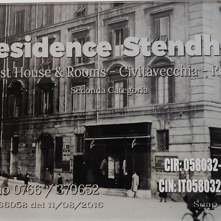Residence Stendhal Guest House Чивитавеккья Экстерьер фото